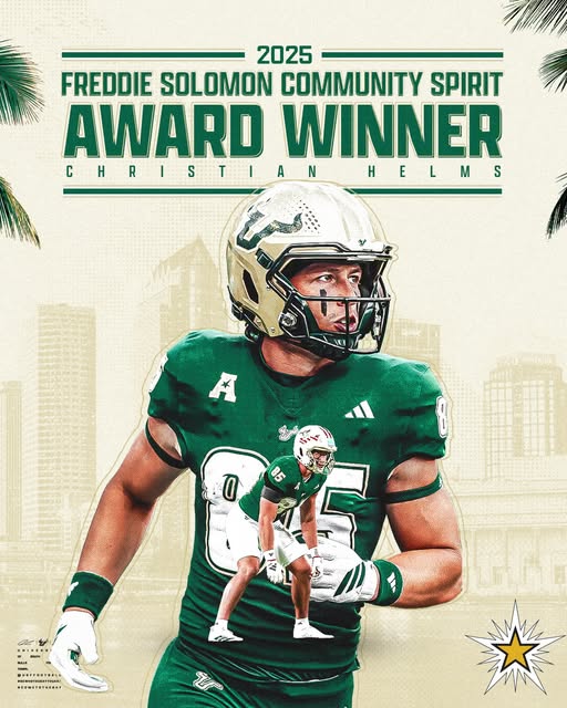 Chris Helms Wins FSCSA Chris Helms by USF