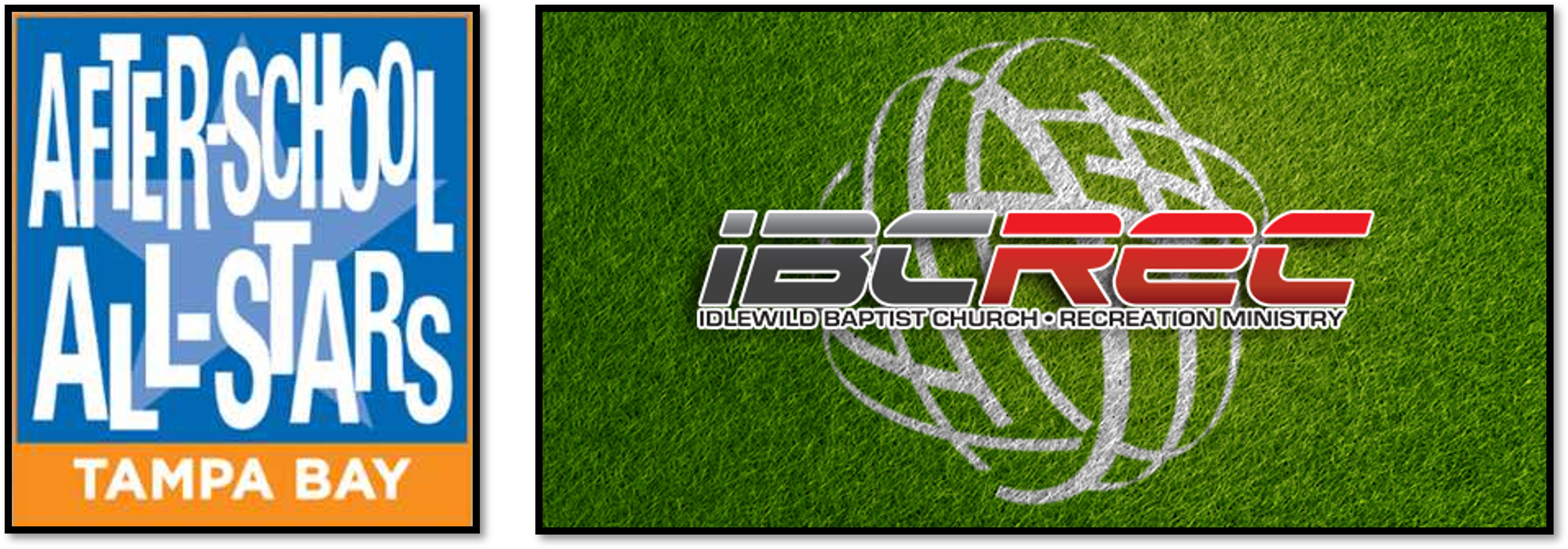 After School All Stars and IBC Rec Logos